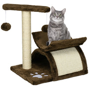 Arranhador para Gatos Pequeno 40x30x43 cm - Cor Marrom