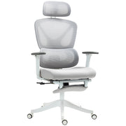 Cadeira de Escritório Ergonómica Cinza Claro 71x70x109-119 cm
