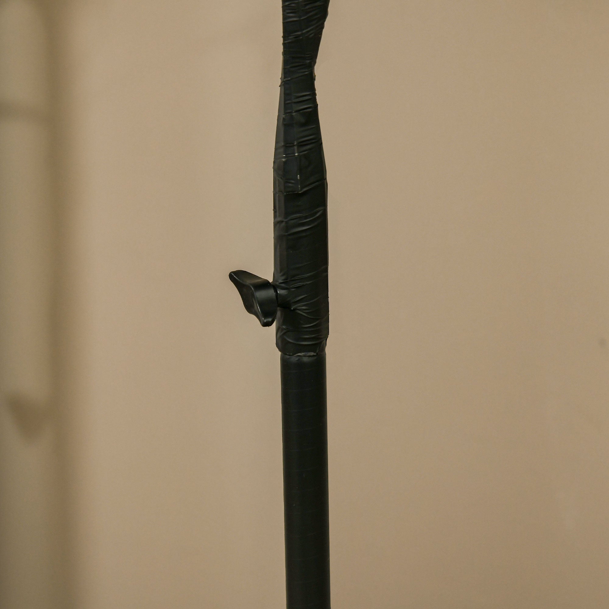 Candeeiro Decorativo de Flor de Cerejeira 17x17x120cm Preto