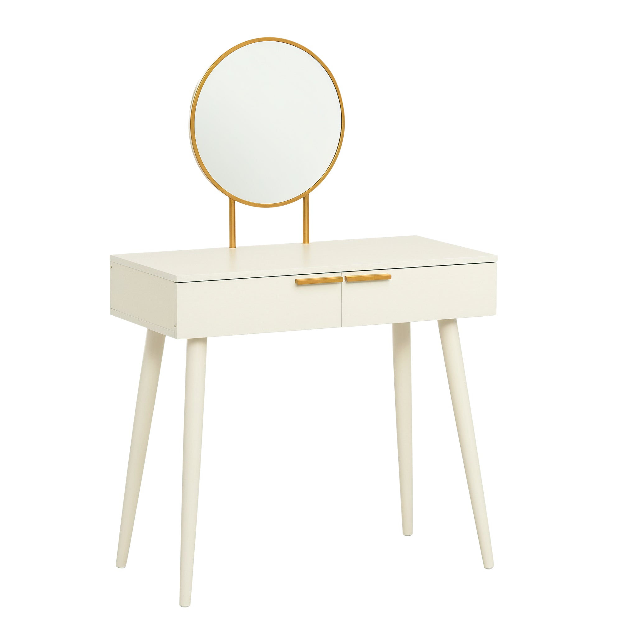 Toucador Moderno Branco 80x40x123 cm