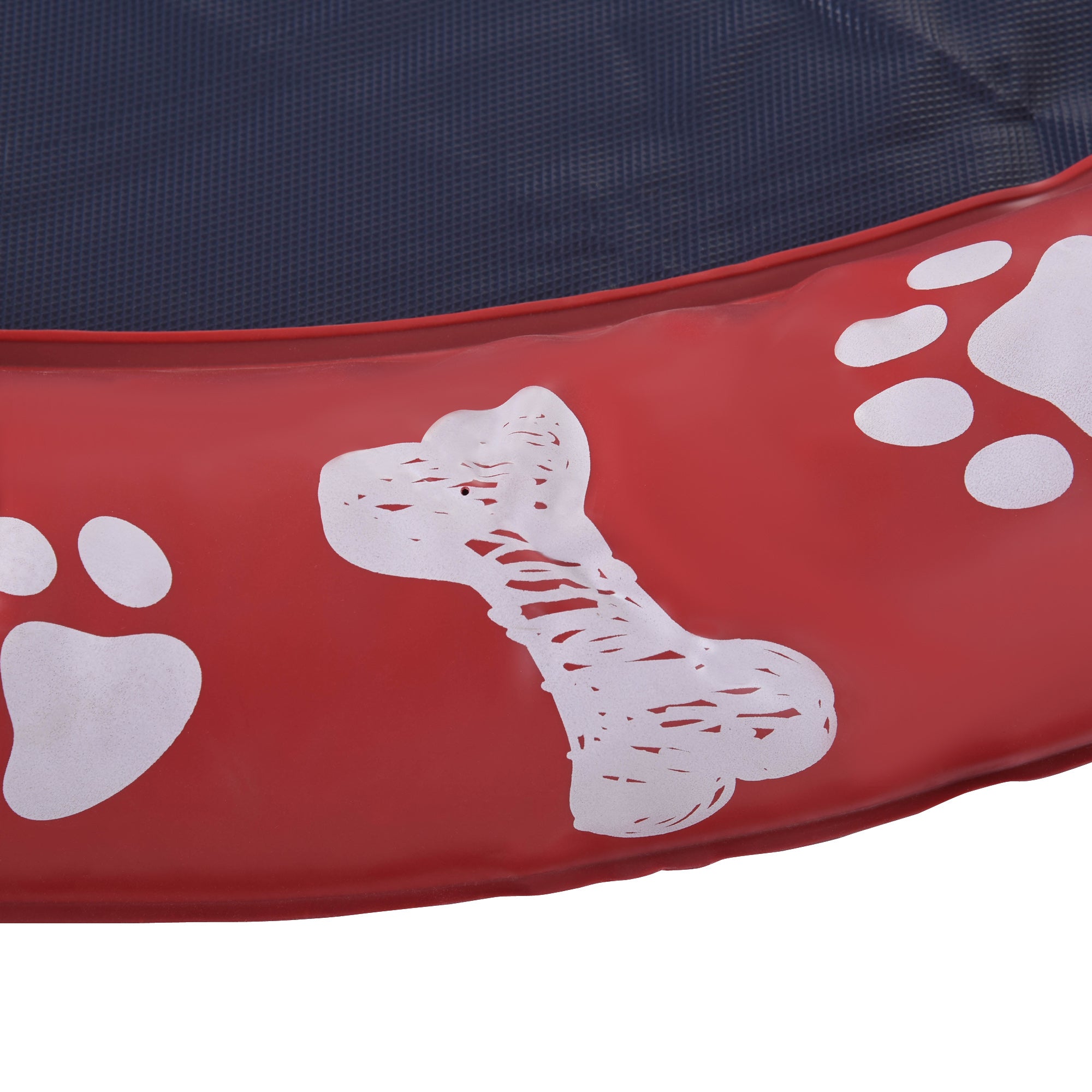 Tapete Aquático Splash Pad Vermelho Ø170 cm para Cães