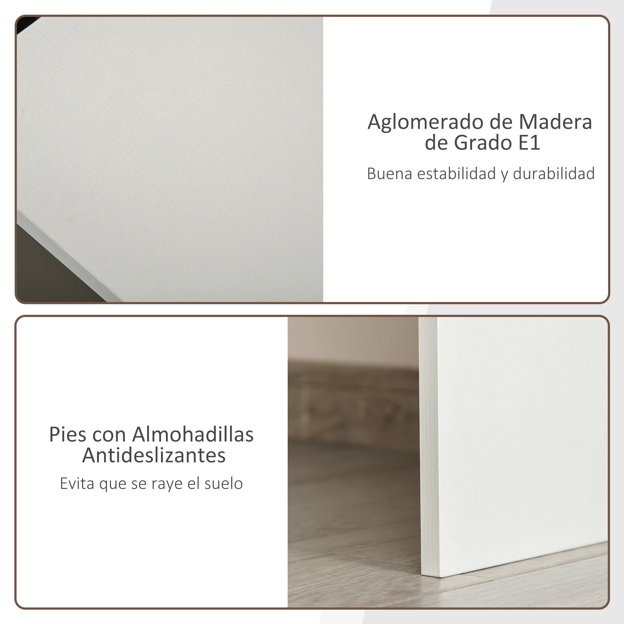 Secretária de Canto Giratória 180º com 2 Prateleiras 1 Gaveta 1 Armário 117x82x74cm Branco