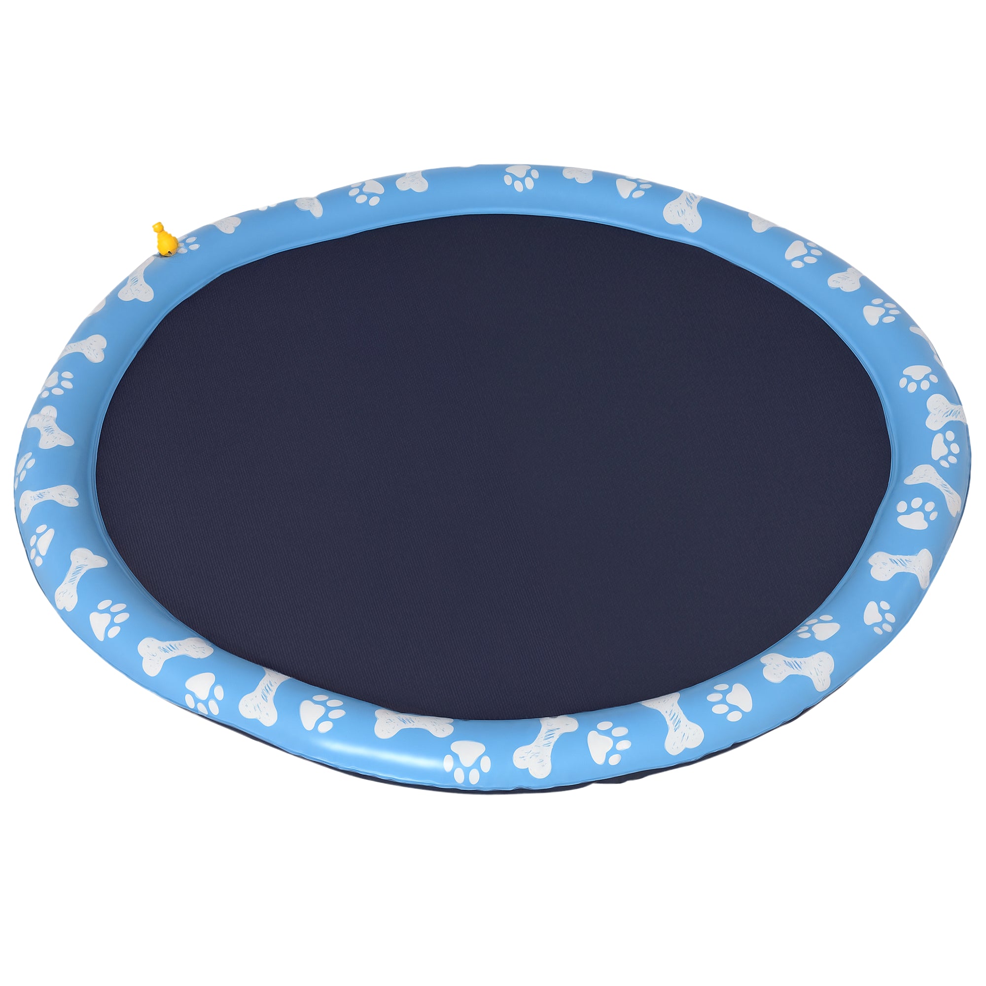 Tapete Aquático para Animais de Estimação 170 cm Azul