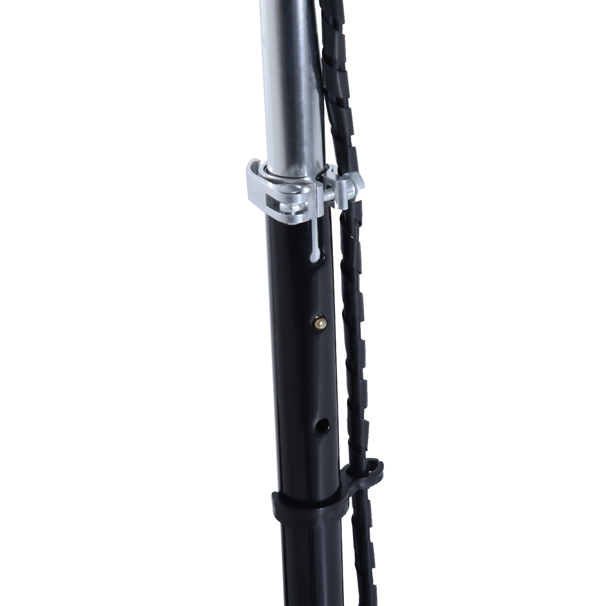 Trotinete Elétrica Dobrável para Crianças e Adolescentes - Preto 76x38x96 cm