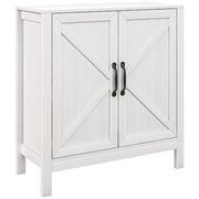 Aparador Moderno com Prateleira Ajustável 80x35x85 cm Branco