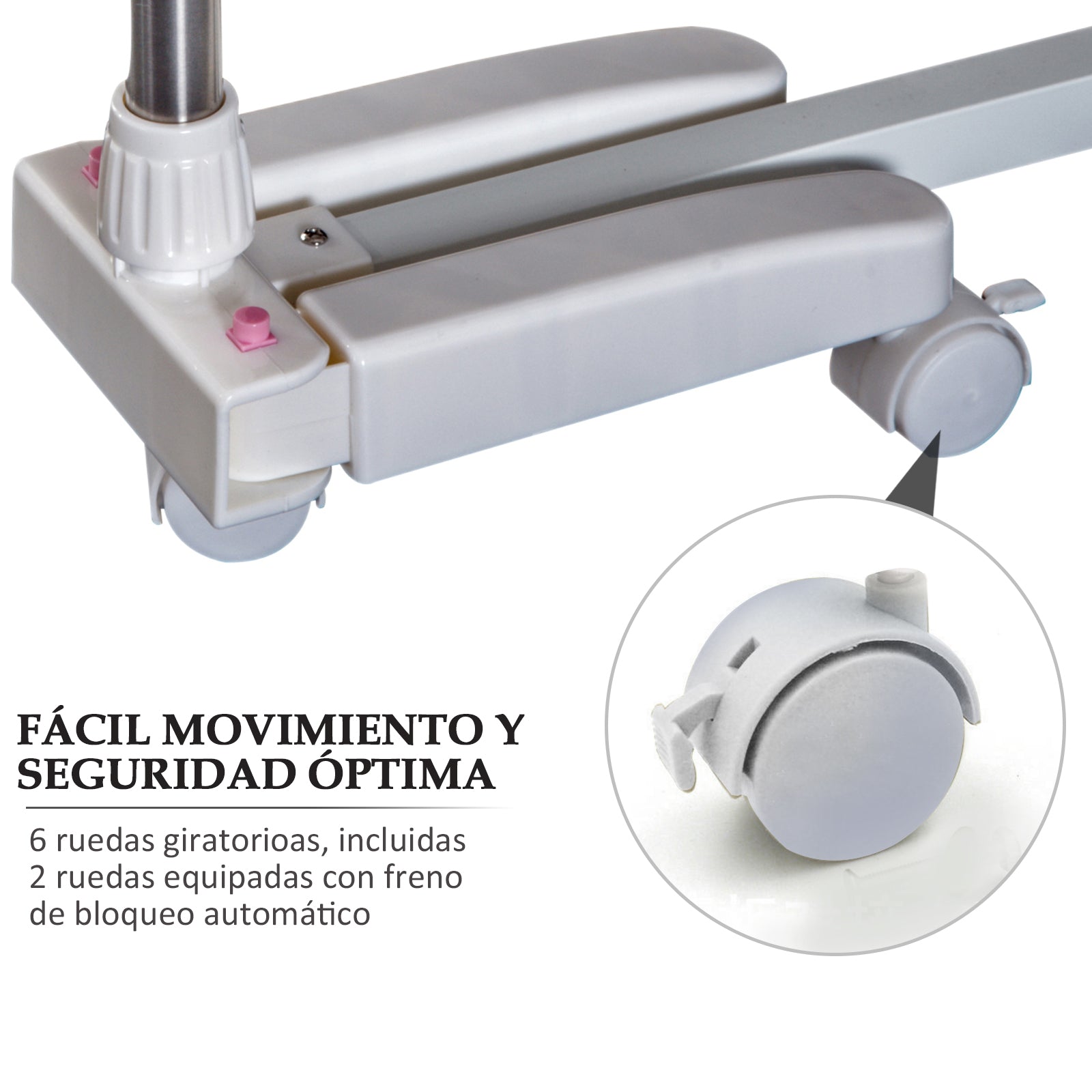 Estendal de Roupa Vertical Dobrável 142x55x172 cm Branco e Prata