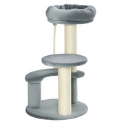 Arranhador para Gatos Ø40x65 cm Cinzento