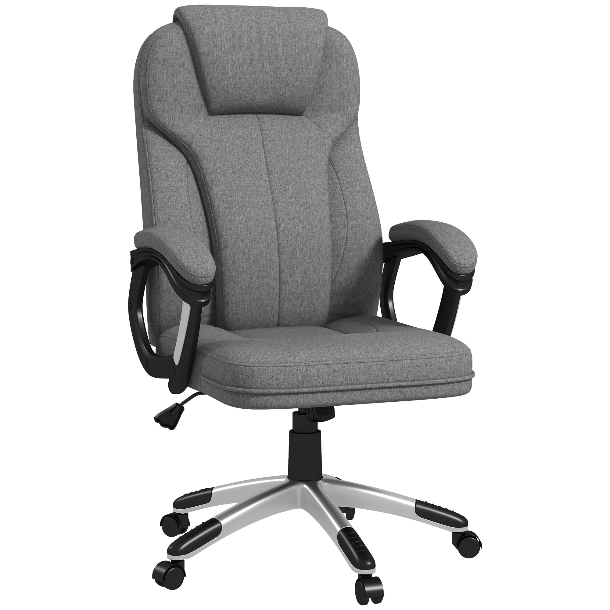 Cadeira de Escritório Ergonómica Cinzenta 66x75x110-120 cm
