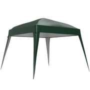Toldo de Substituição Verde 300x300 cm para Tenda Dobrável de Jardim