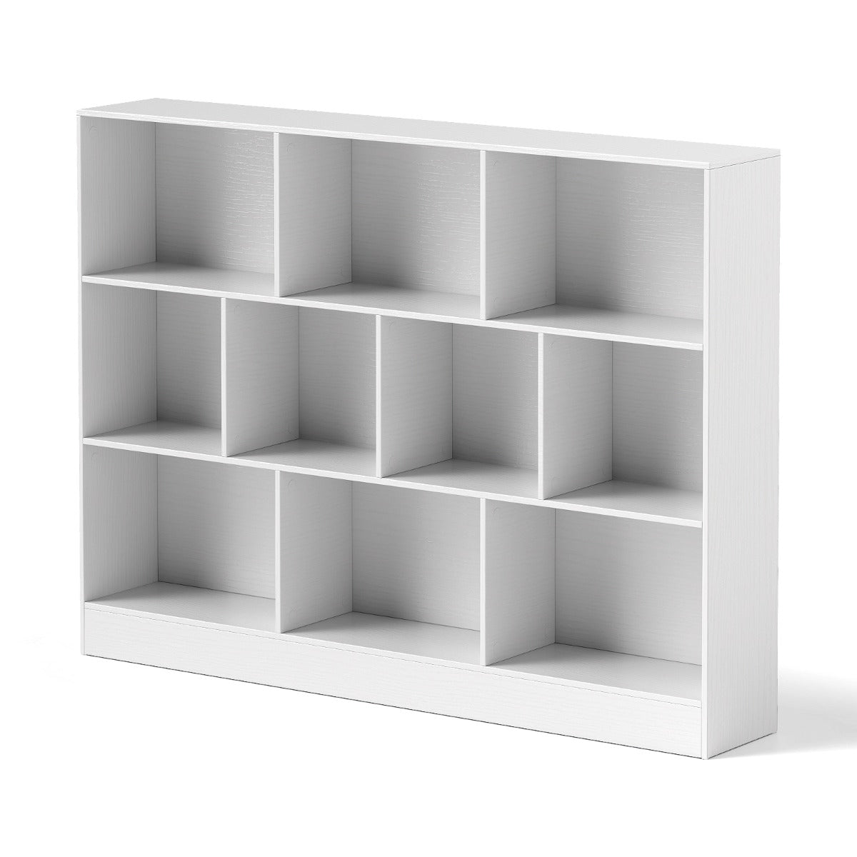 Estante Organizadora de 10 Cubos de 3 Níveis 140 cm Branca