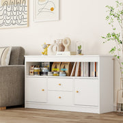 Organizador de Brinquedos – 62 cm – Branco – Madeira