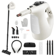 Limpa Tapetes a Vapor Portátil – 1500W – Cinzento – Plástico