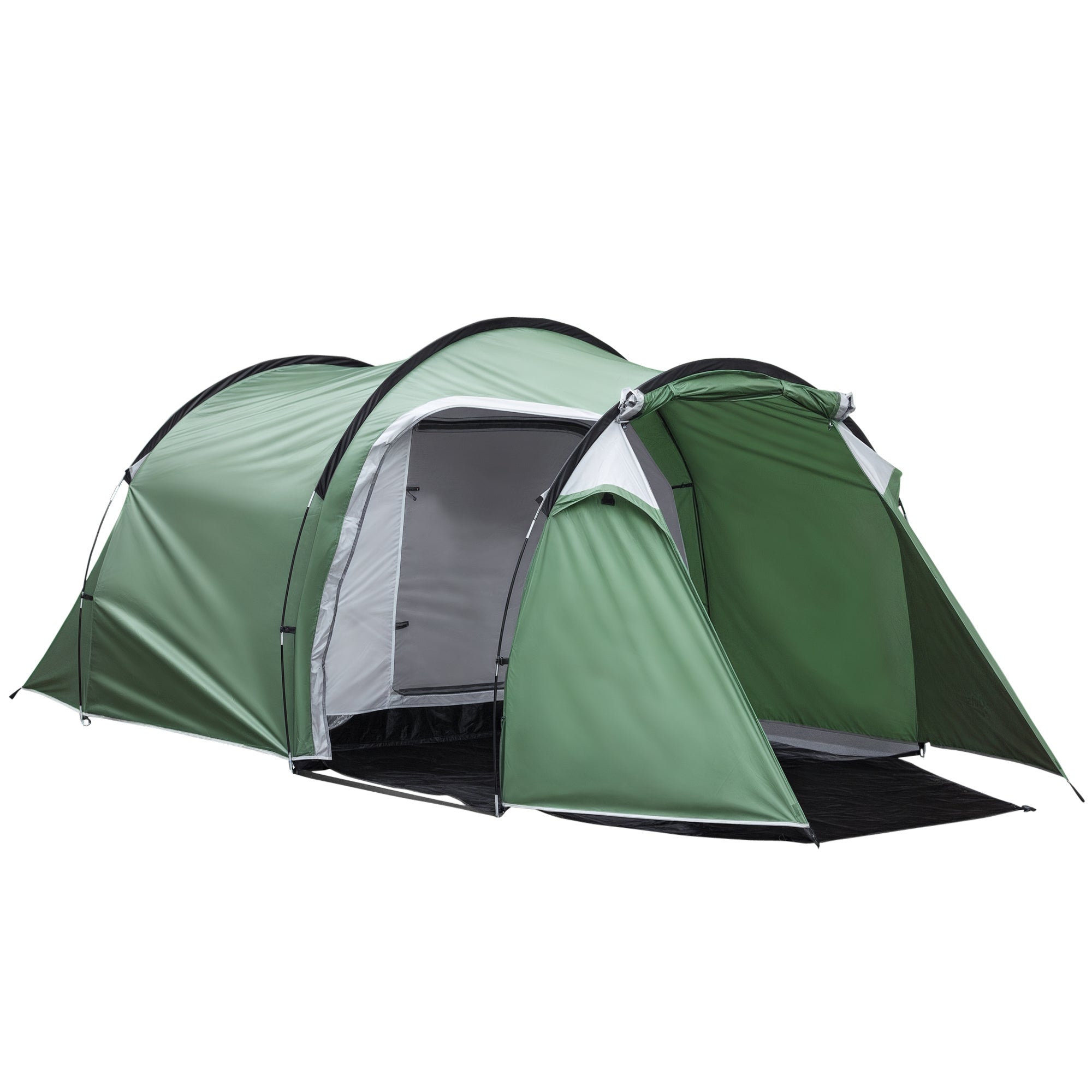 Barraca Tenda Família Verde 426x206x154 cm - À Prova de Água e UV