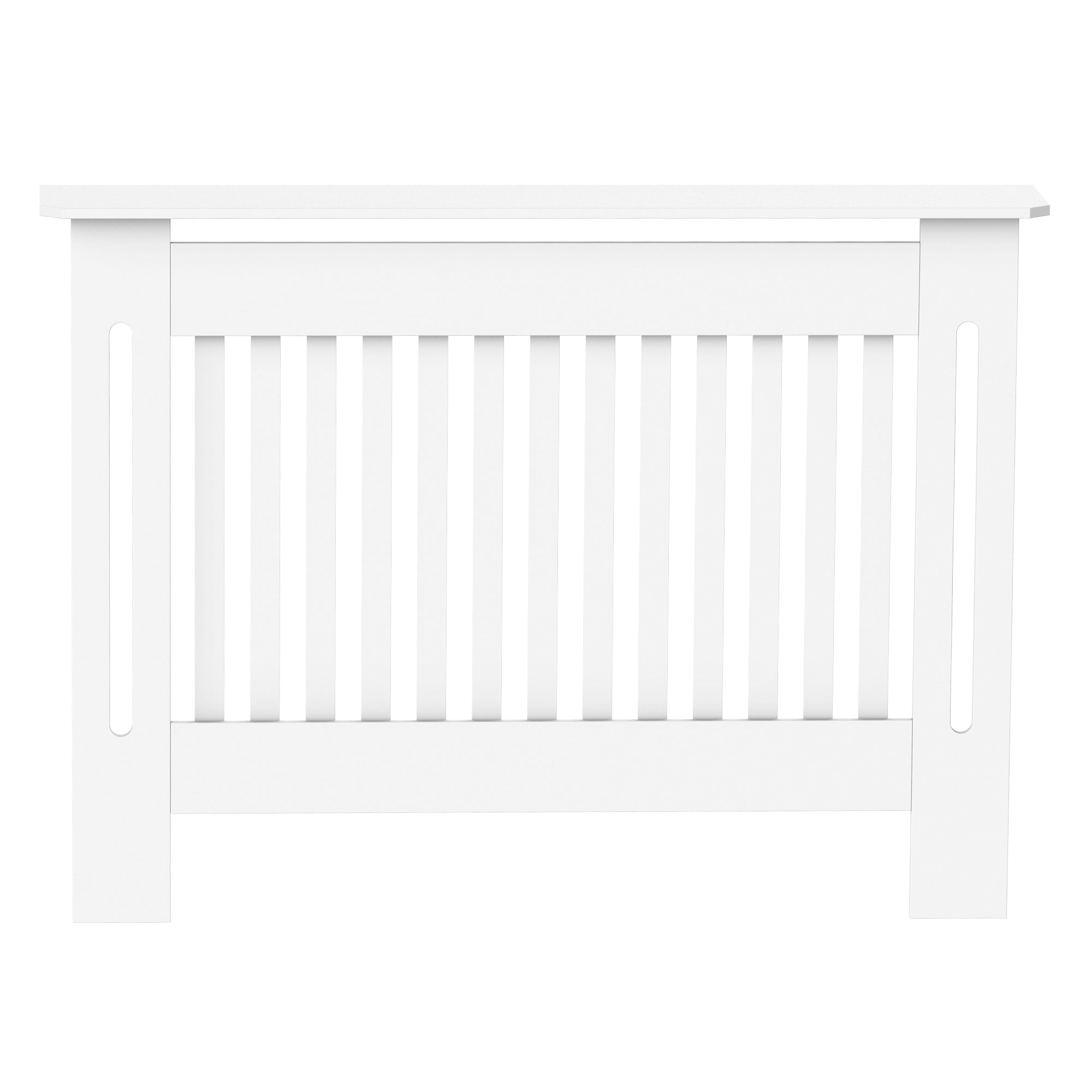 Cobertura Radiador MDF Branco 112x19x81cm
