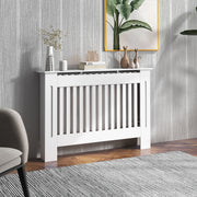 Cobertura Radiador MDF Branco 112x19x81cm