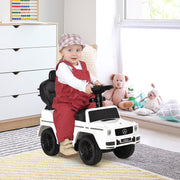 Carro de Passeio Andador para Crianças 85.5x40.5x95cm - Branco