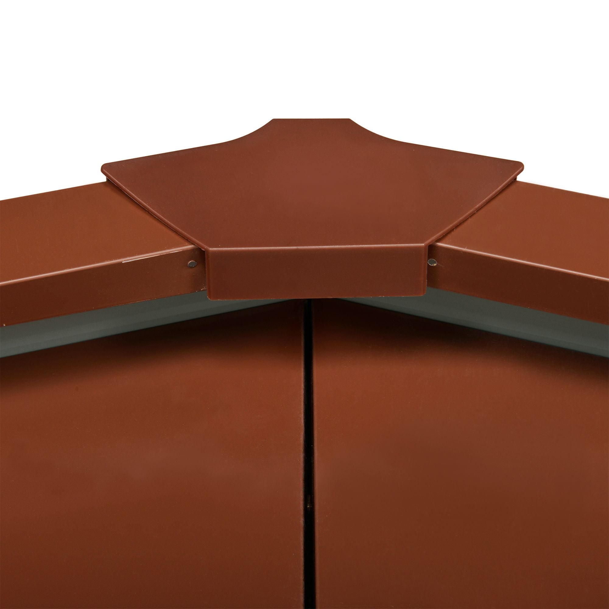Abrigo de Jardim Exterior 278x195x215 cm - Madeira e Marrom