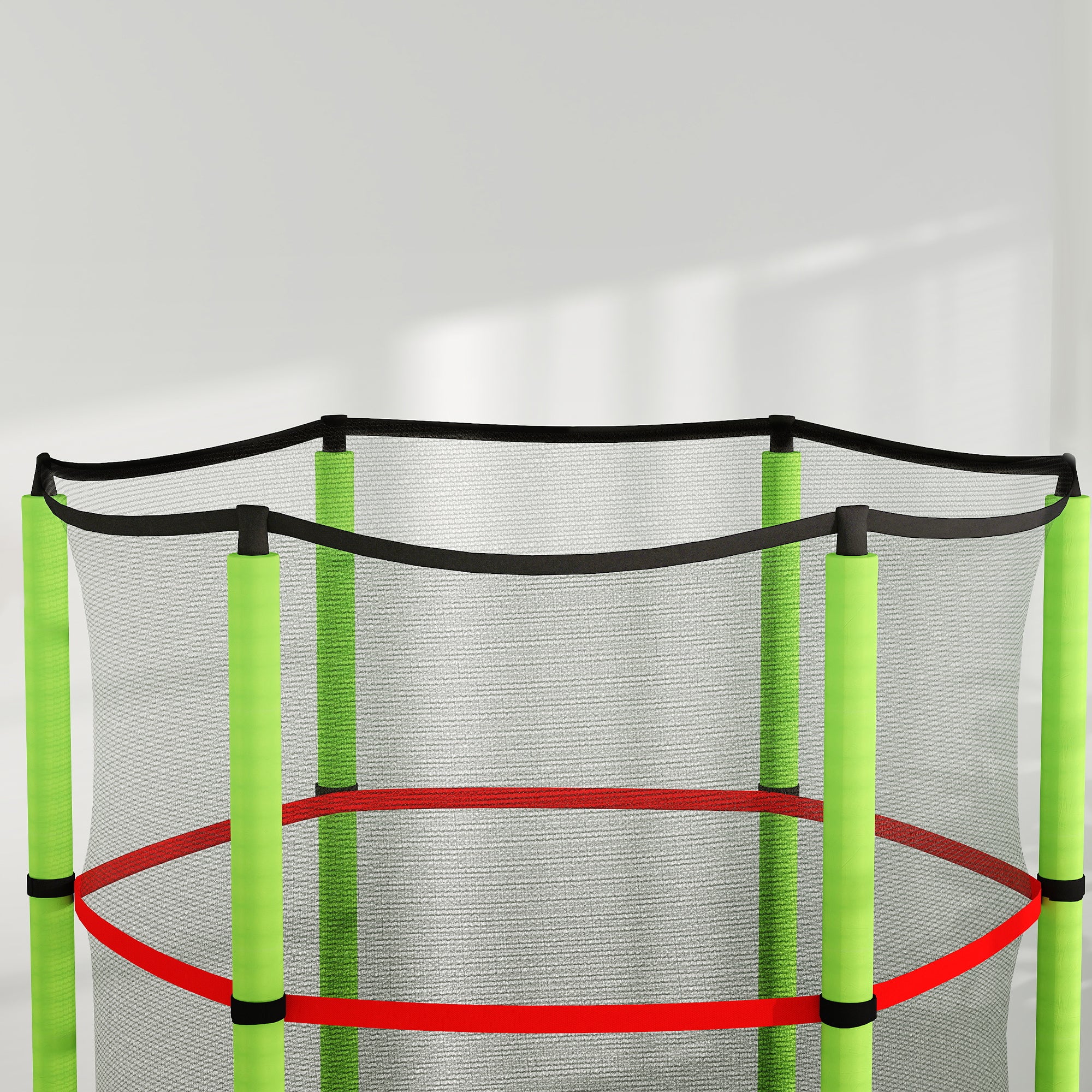 Trampolim Infantil Ø140x190 cm Verde