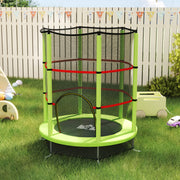 Trampolim Infantil Ø140x190 cm Verde