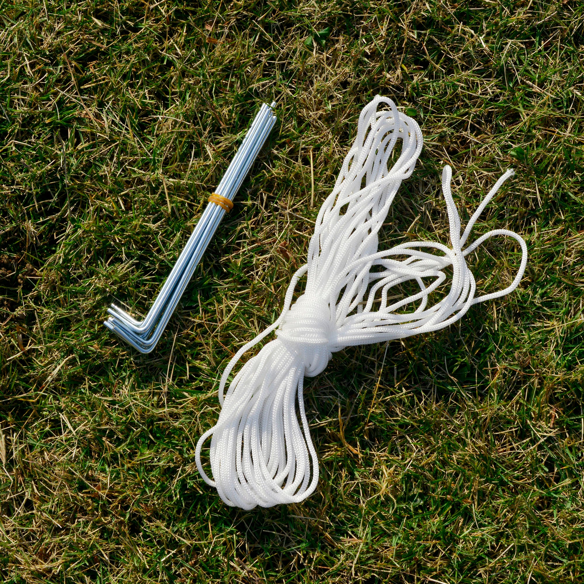 Tenda de Jardim Azul 300x300x245cm com Rede Mosquiteira e Proteção UV