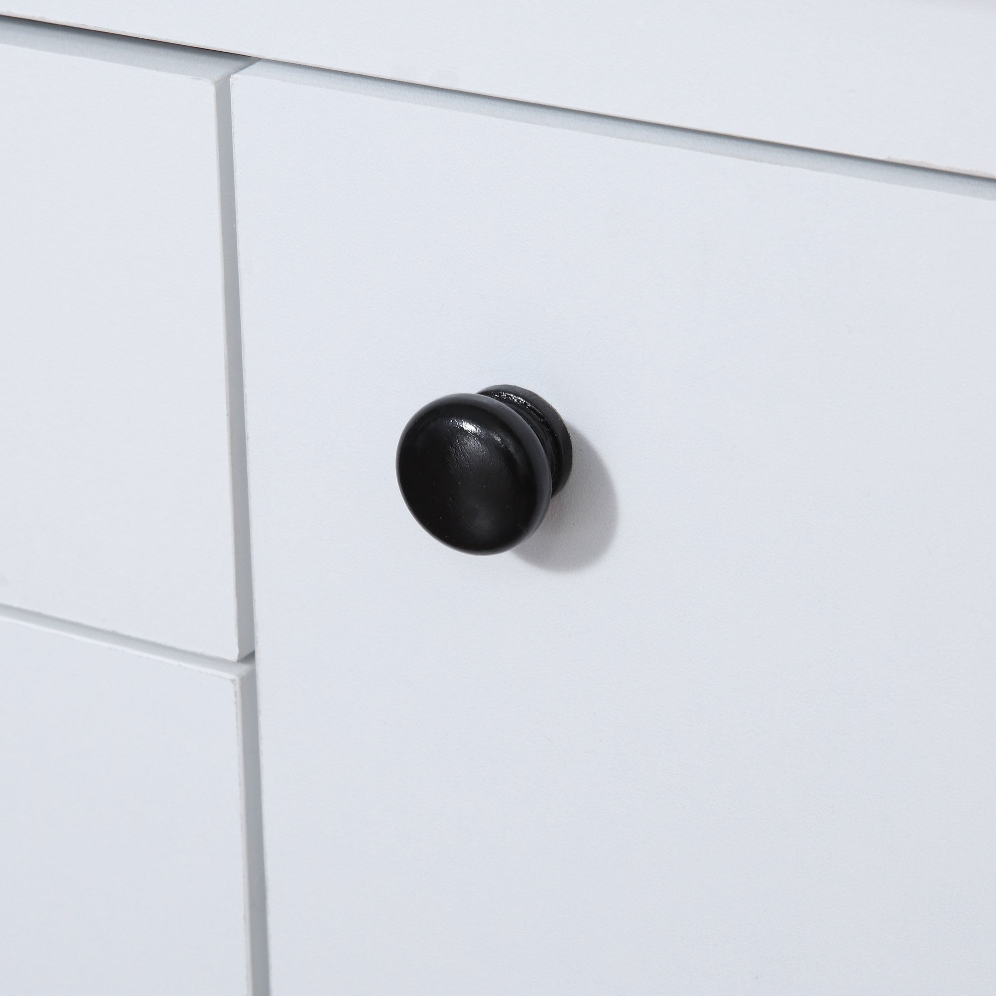 Aparador de Cozinha Moderno 110x35x75 cm - Branco