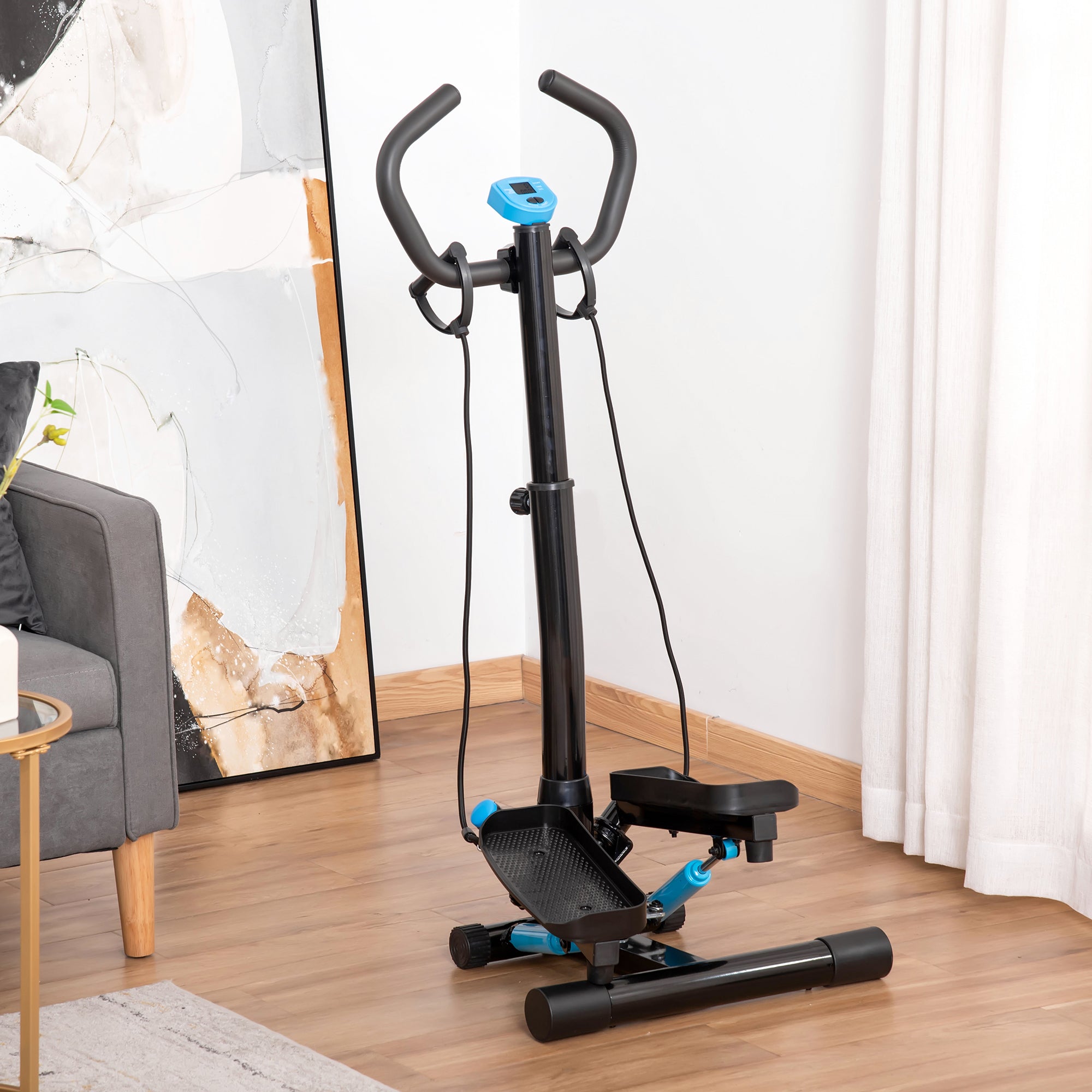Máquina de Step Fitness 55x53x128cm Preto