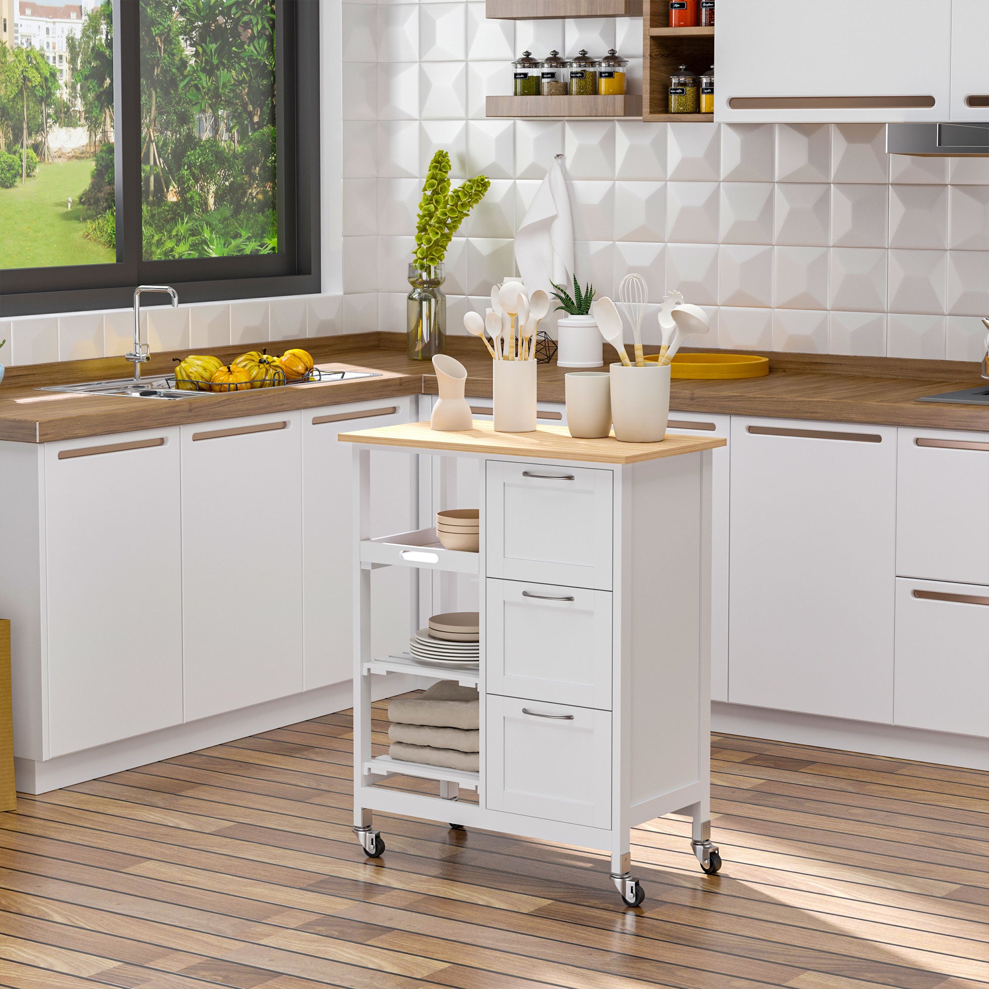 Carrinhos de Cozinha – Organização e Funcionalidade | Tribo Home