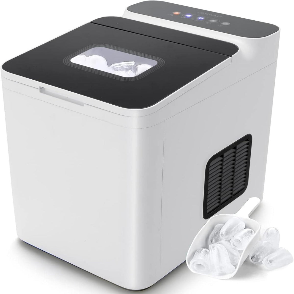 Máquina de Gelo – 15 kg/24 horas – Branco – plástico