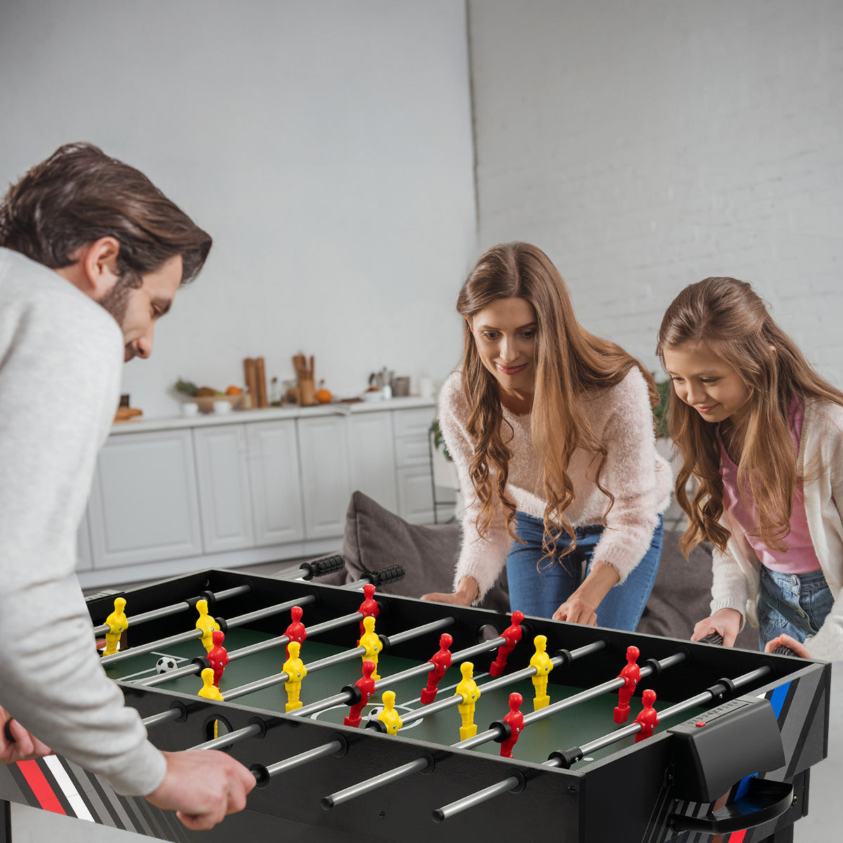 Mesa de Jogos Múltiplos 4 em 1 – 125 cm