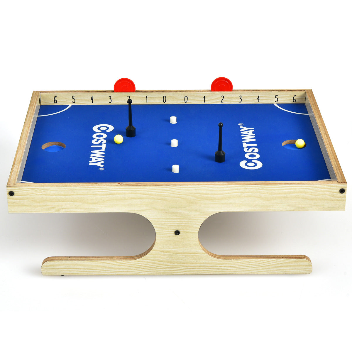 Mini Matraquilhos Magnético – 45 x 33,5 x 14 cm – cor caramelo – MDF