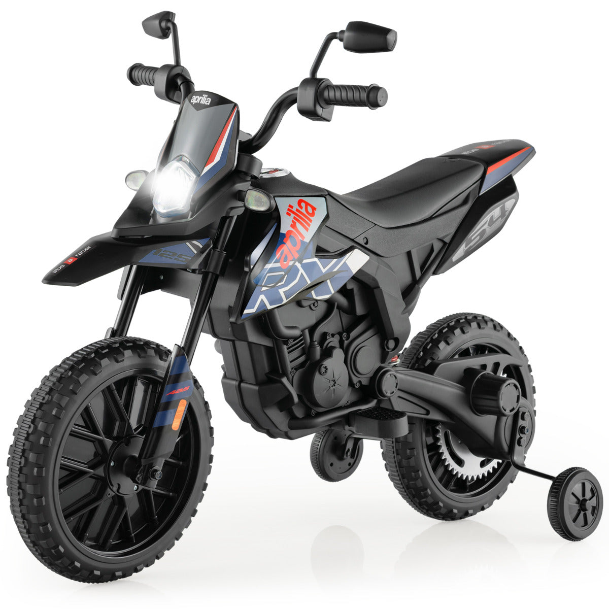 Motocicleta Eléctrica Infantil – 12V – Azul