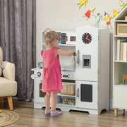 Cozinha Infantil de Madeira – 100,5x41x110 cm – Branco – MDF