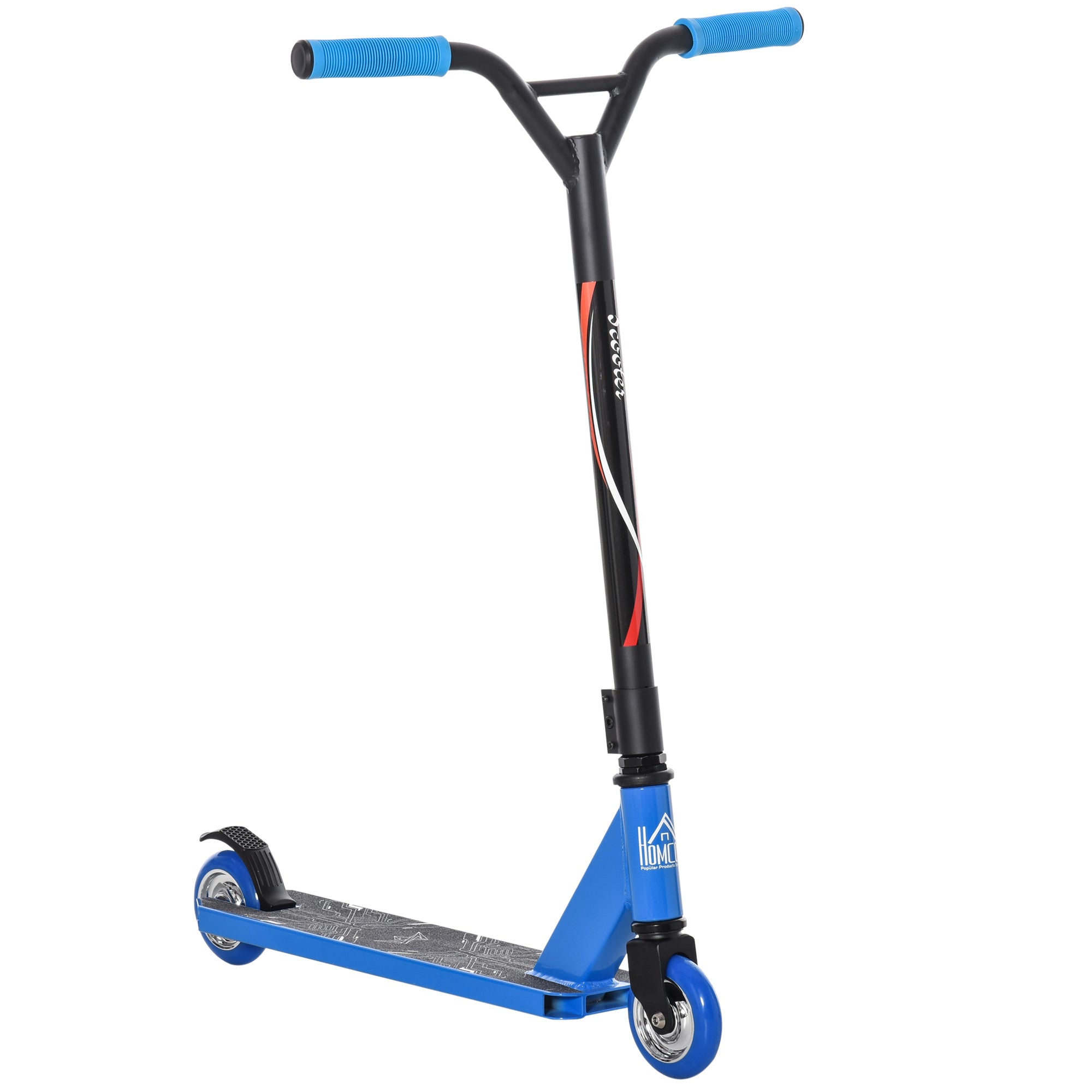 Trotinete Freestyle Alumínio Azul 68x46x84cm para Adolescentes e Adultos