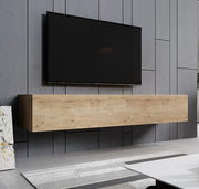 Móvel de TV modelo Amara M2 (180x30cm) em carvalho