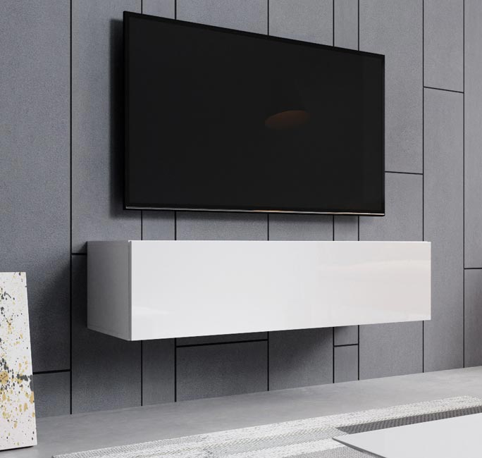 Móvel de TV Amara M1 (120x30cm) em branco