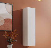 Armário suspenso modelo Baza 30x120 em branco