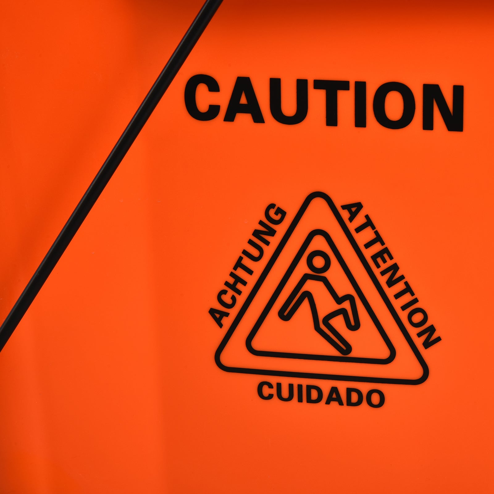 Balde de Esfregona Comercial 36L Laranja 54x41x91,5 cm