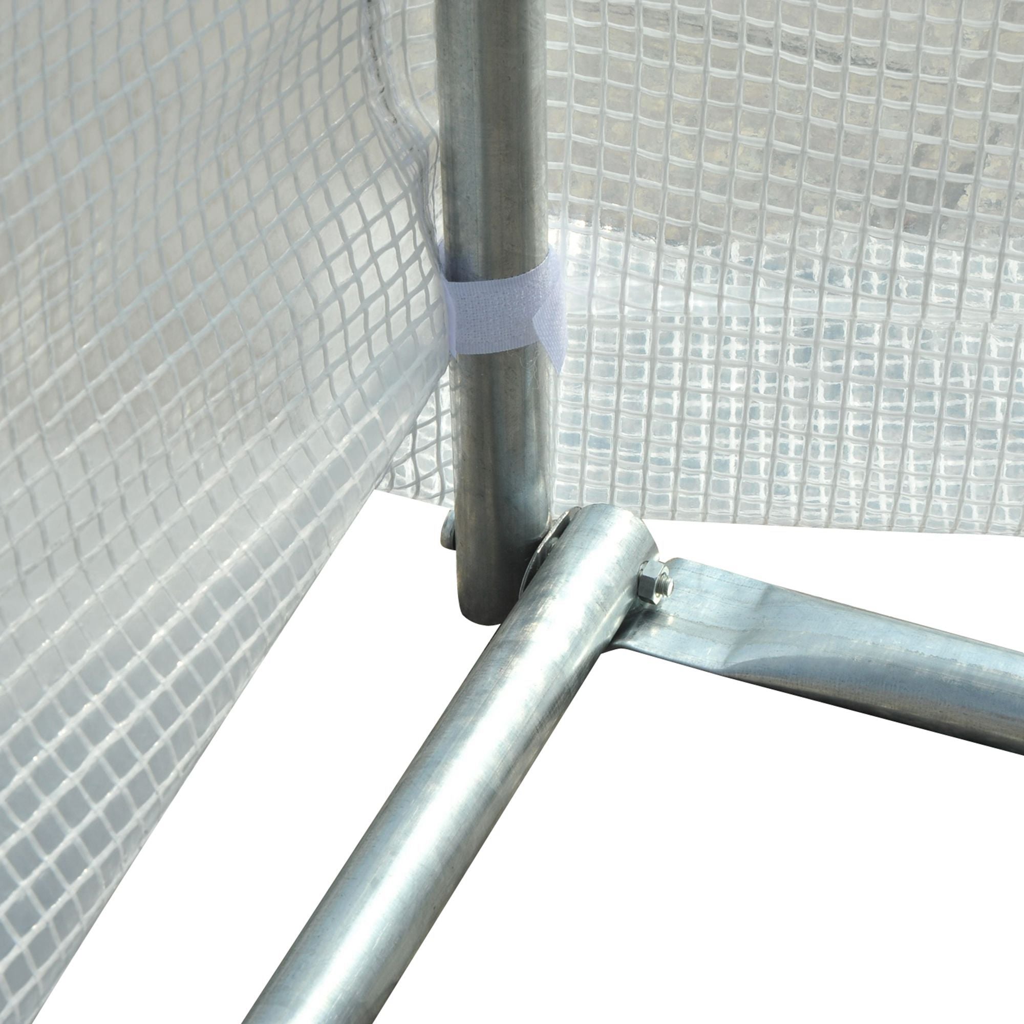 Estufa Tipo Túnel 600x300x200cm Branca para Cultivo de Plantas