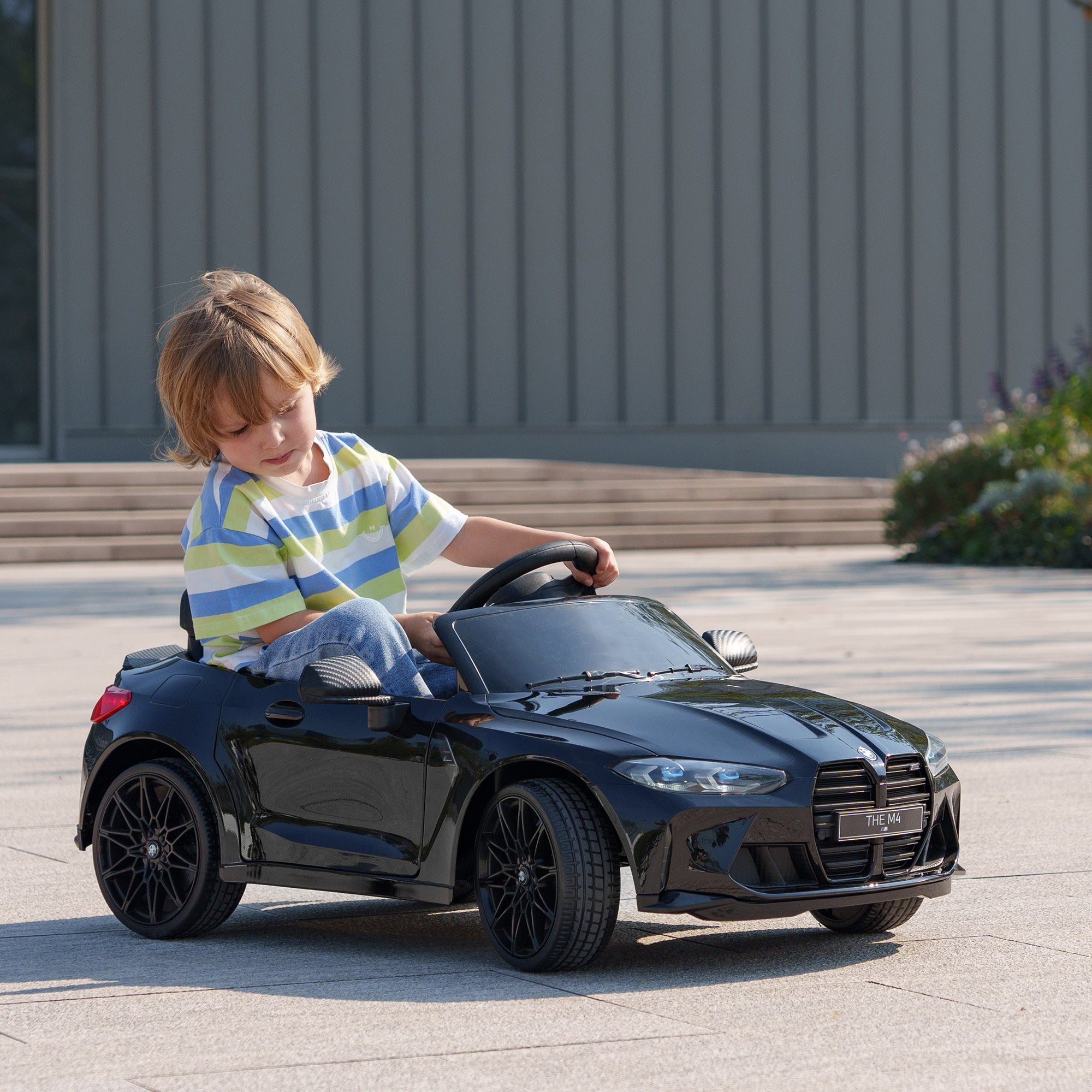 Carro Elétrico Infantil Preto 108x69,5x51 cm