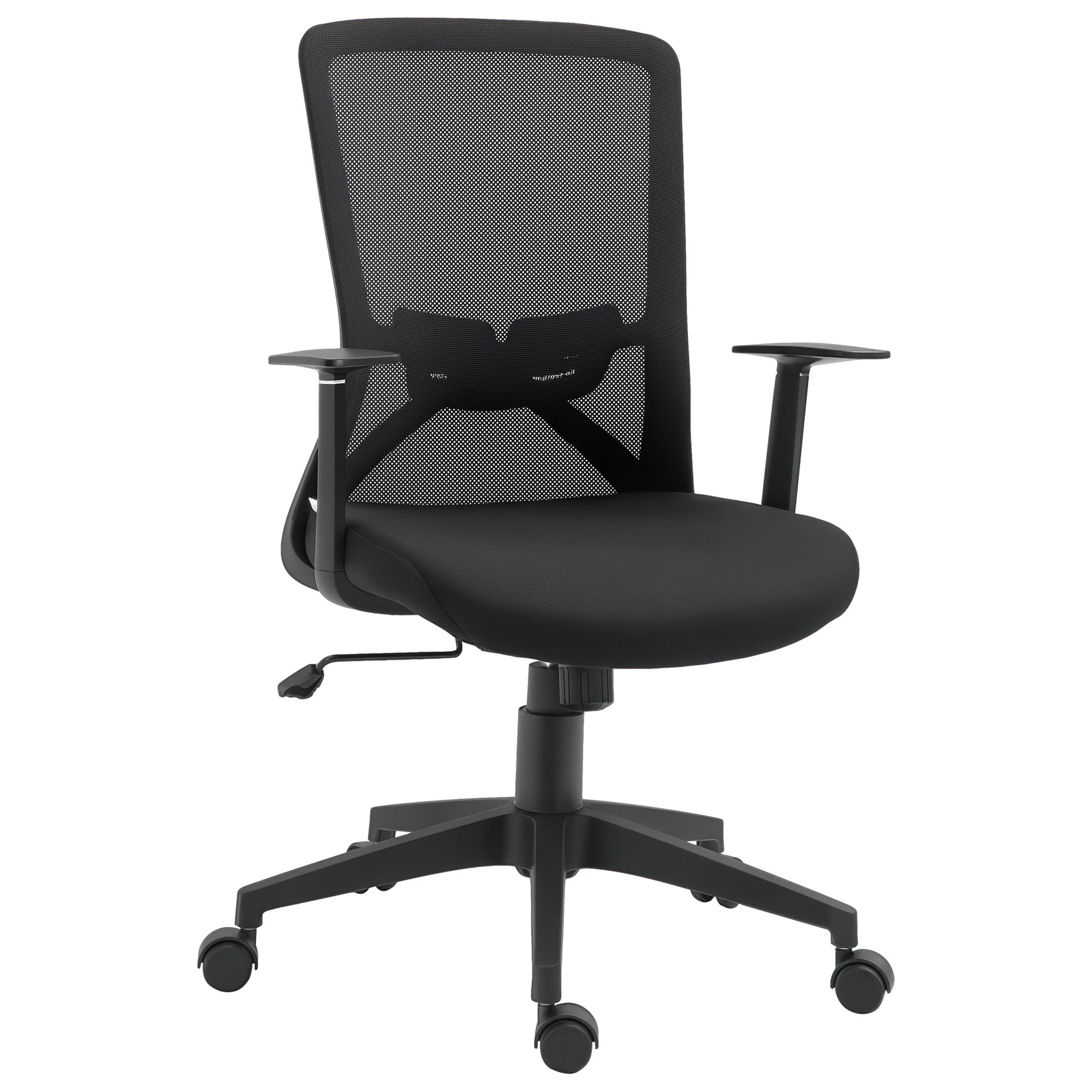 Cadeira de Escritório Ergonômica Preto 62x61x109cm