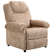 Poltrona Relax Reclinável Bege 88x91x108 cm