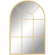 Espelho Decorativo de Parede Dourado 60x91 cm Estilo Moderno