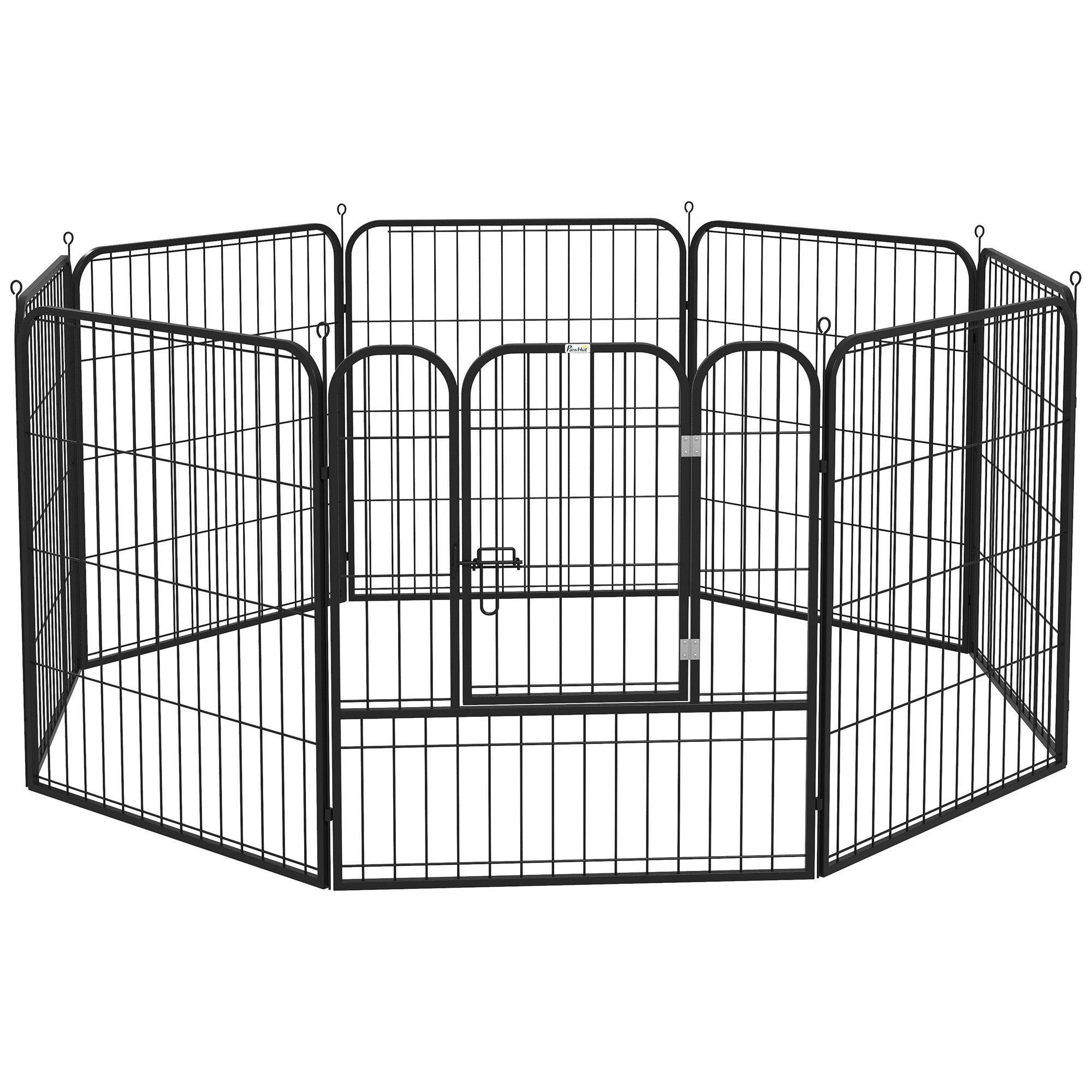Parque para Cães Modular 79x79cm - Cor Preto
