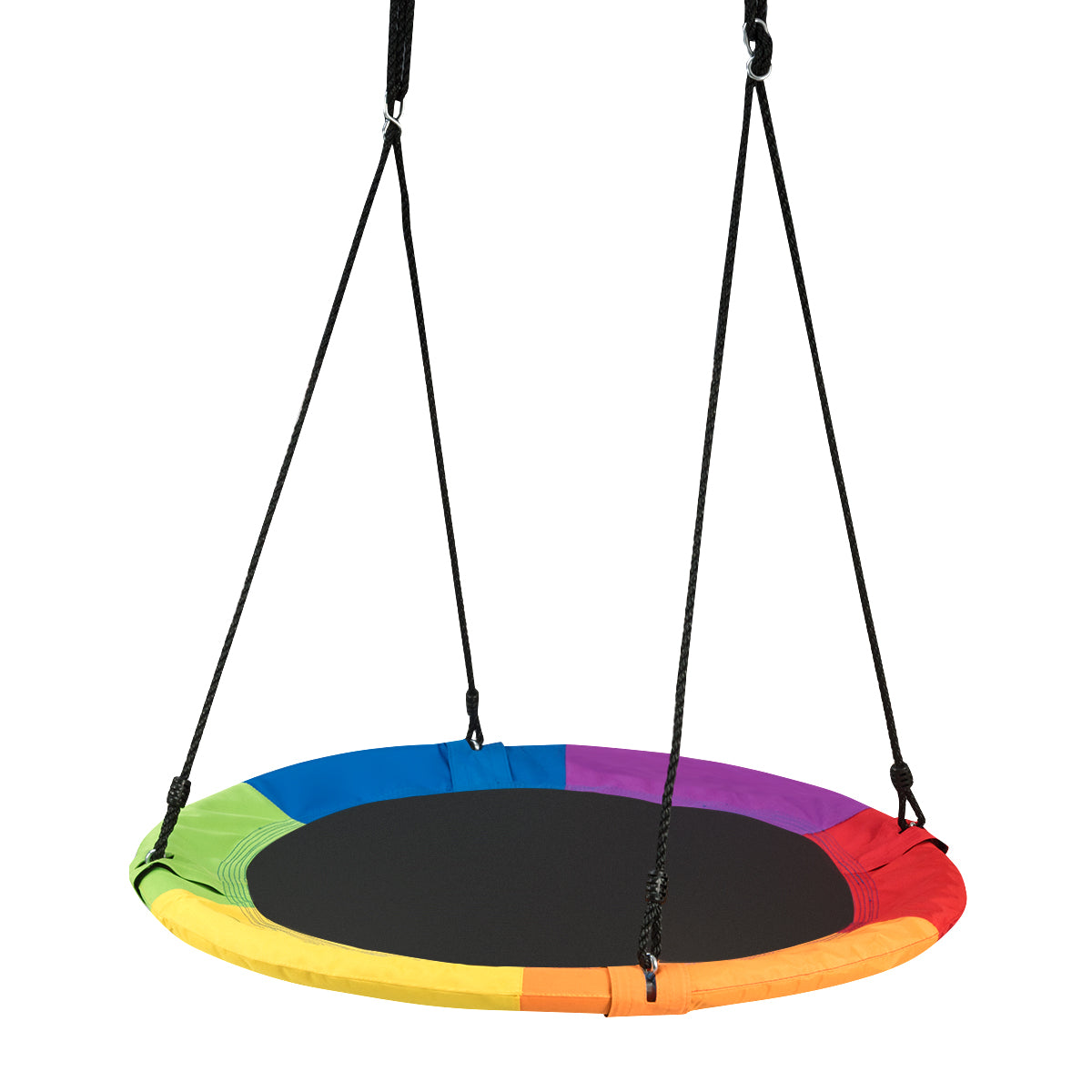 Baloiço Ninho para Crianças – 100 cm – Multicolor – Tela Oxford e Aço