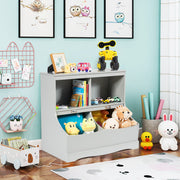Organizador de Brinquedos – 67 x 40 x 62 cm – Cinzento – MDF