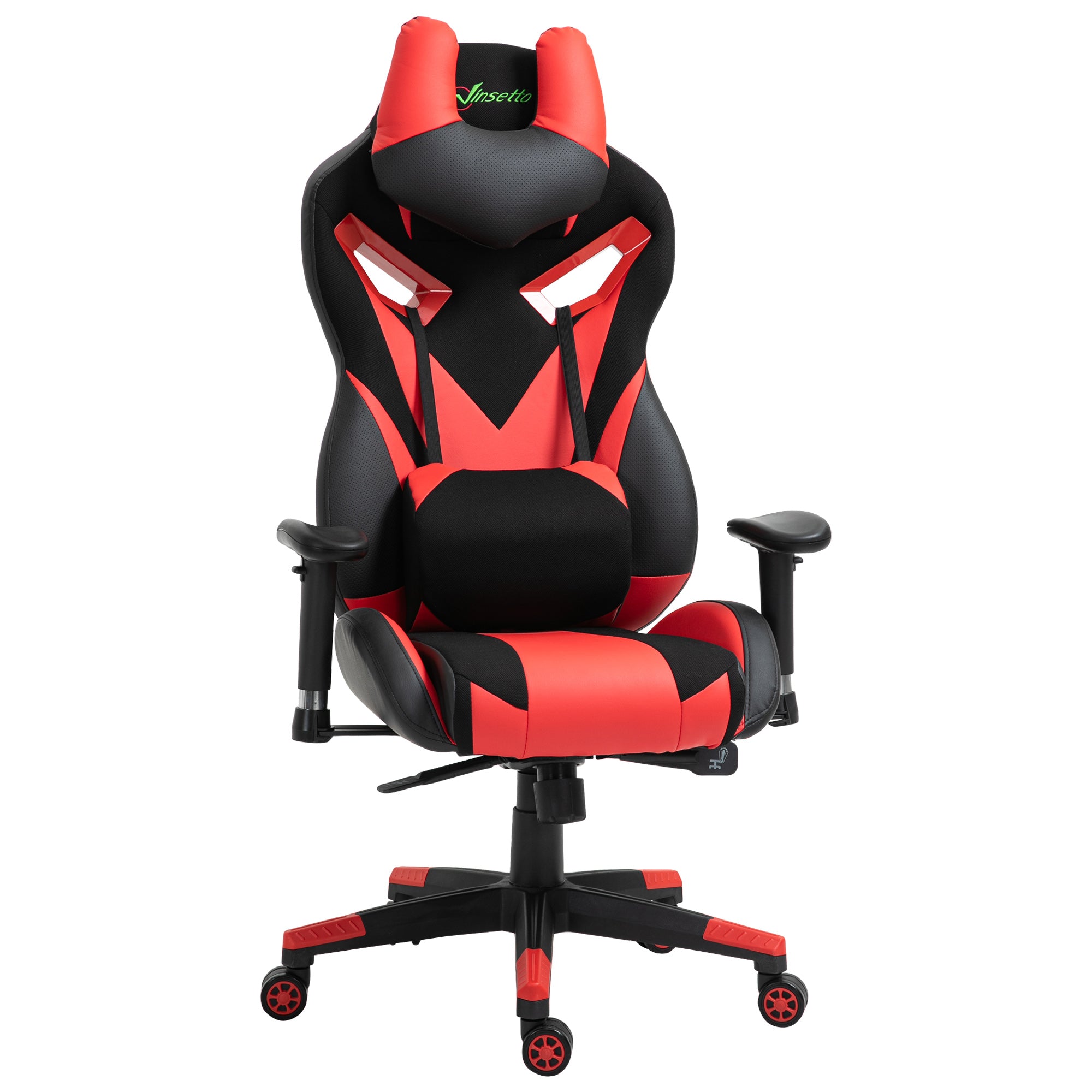 Cadeira Gamer Ergonômica 70x71x133cm Vermelha