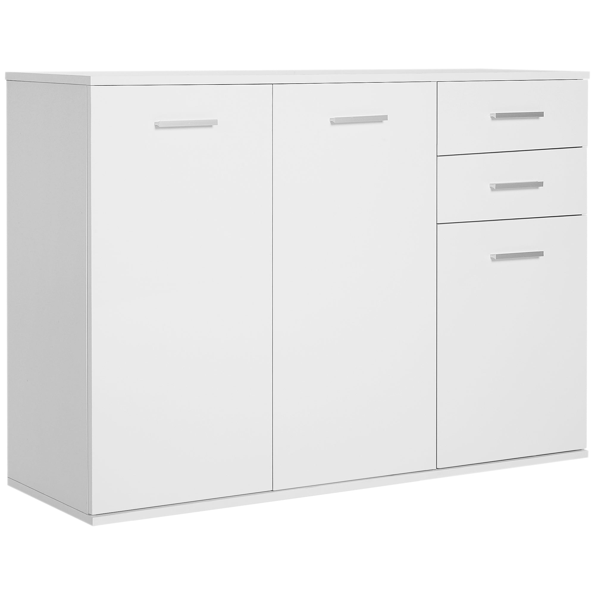 Armário Organizador de Armazenamento Branco 106x35x76cm