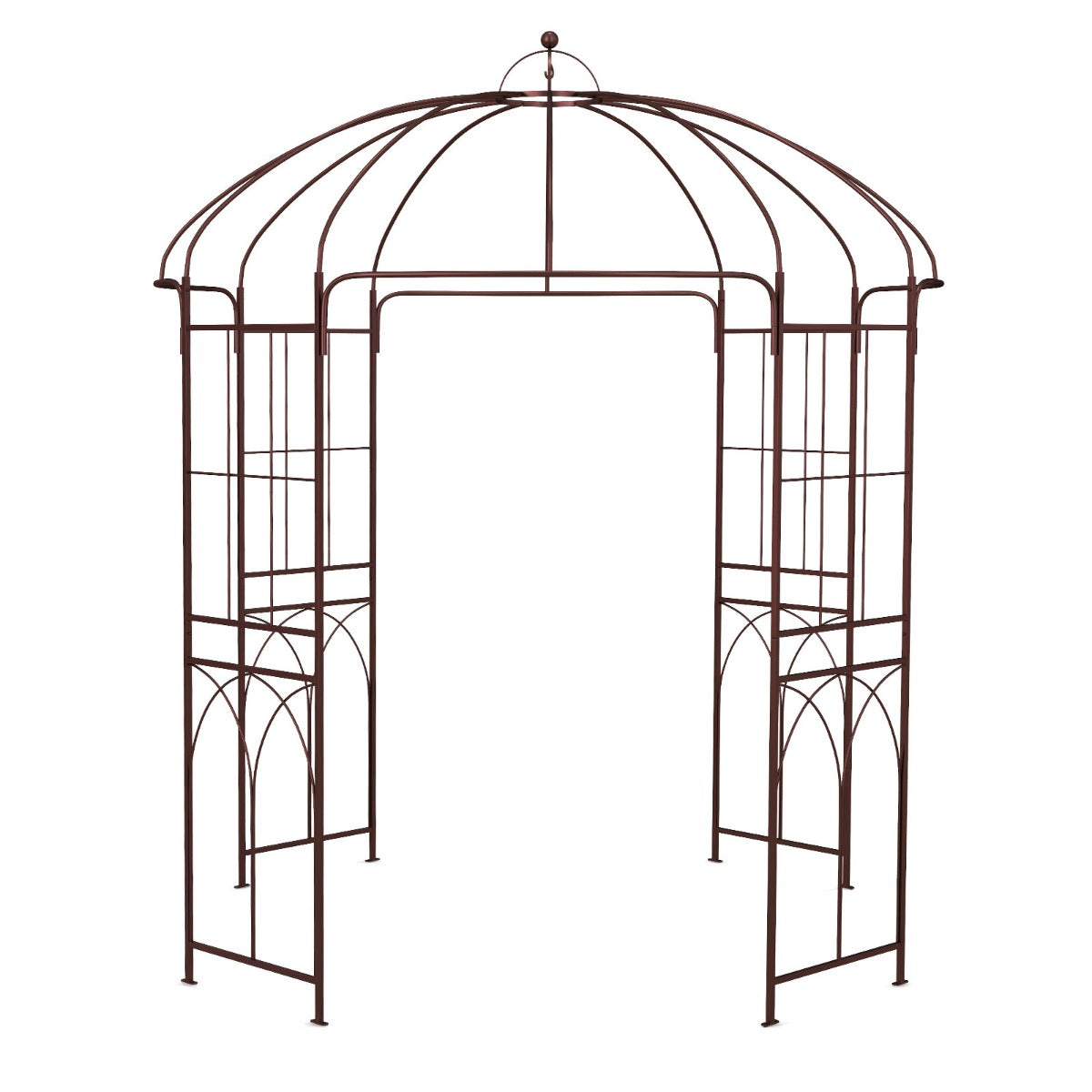 Pérgola de Jardim em Metal – 211 x 256 cm – Bronze