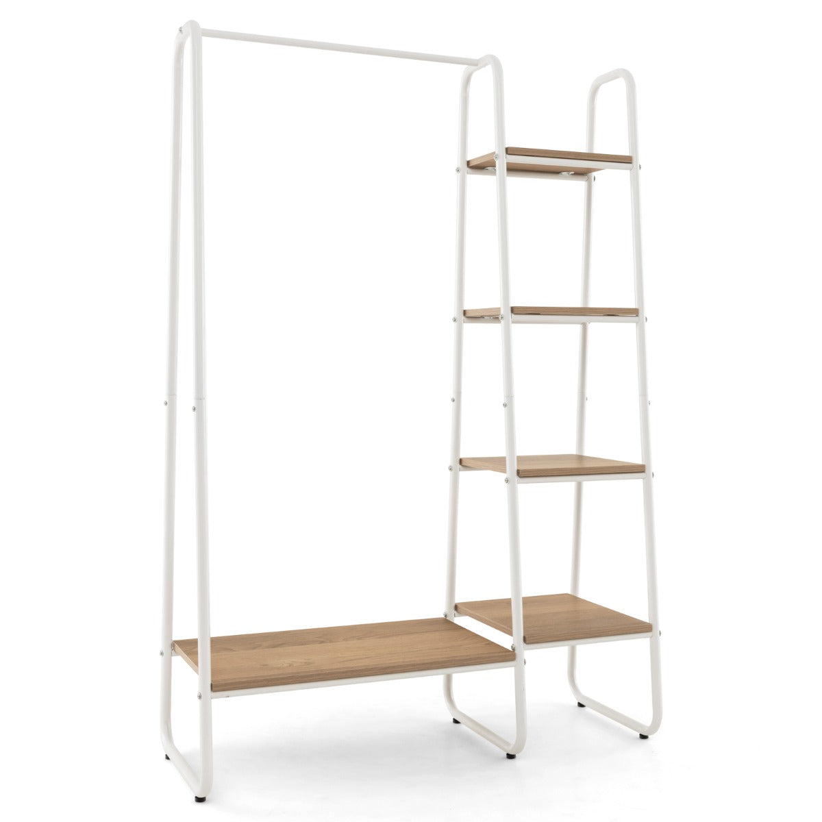 Organizador de Roupa em Madeira – 99,5 x 40 x 151 cm – Natural