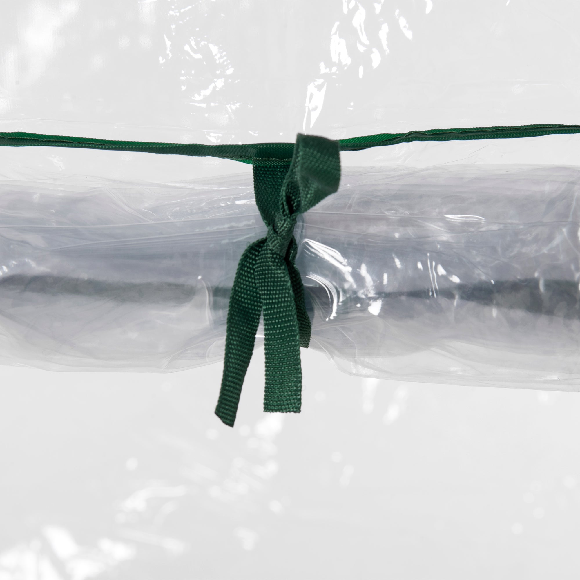 Estufa de Jardim Compacta – 100x50x150 cm – Transparente e Verde Escuro – Aço galvanizado e PVC